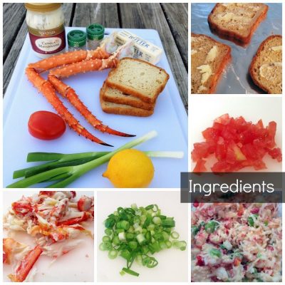 Classic Crab Roll Sandwich Recipe Ingredients