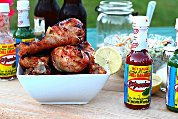 BBQ Chicken with Hot Sauce Recipe