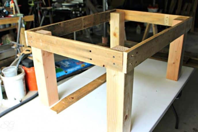 Upcycled Palllet Wood Coffee Table
