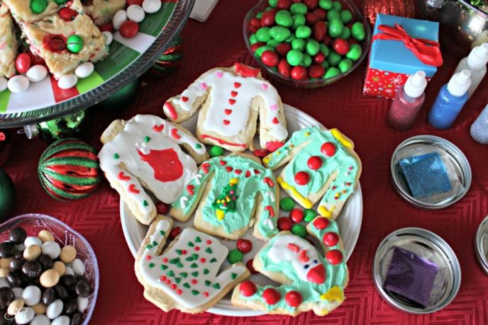 Deck The Halls Christmas Party, Ugly Sweater Christmas Cookies