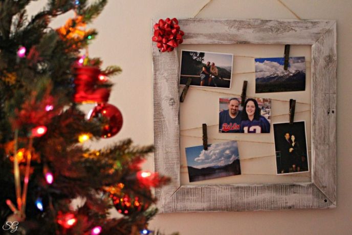 DIY Picture Frame: The Gift Of Memories DIY Picture Frame Gift Idea
