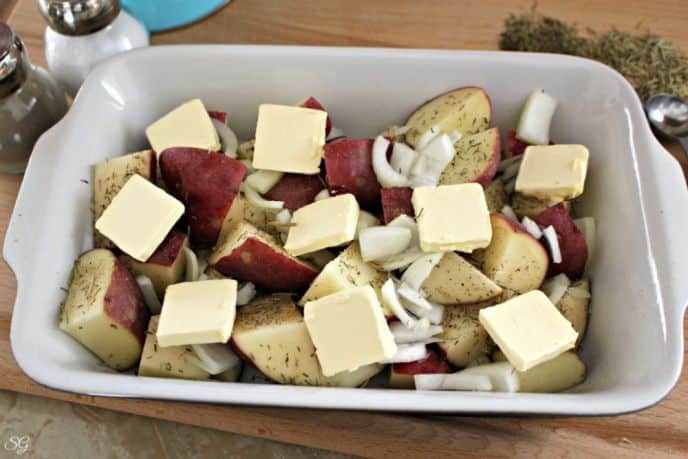 Holiday Ham - Tradition With Friends Roasted Red Potatoes Recipe