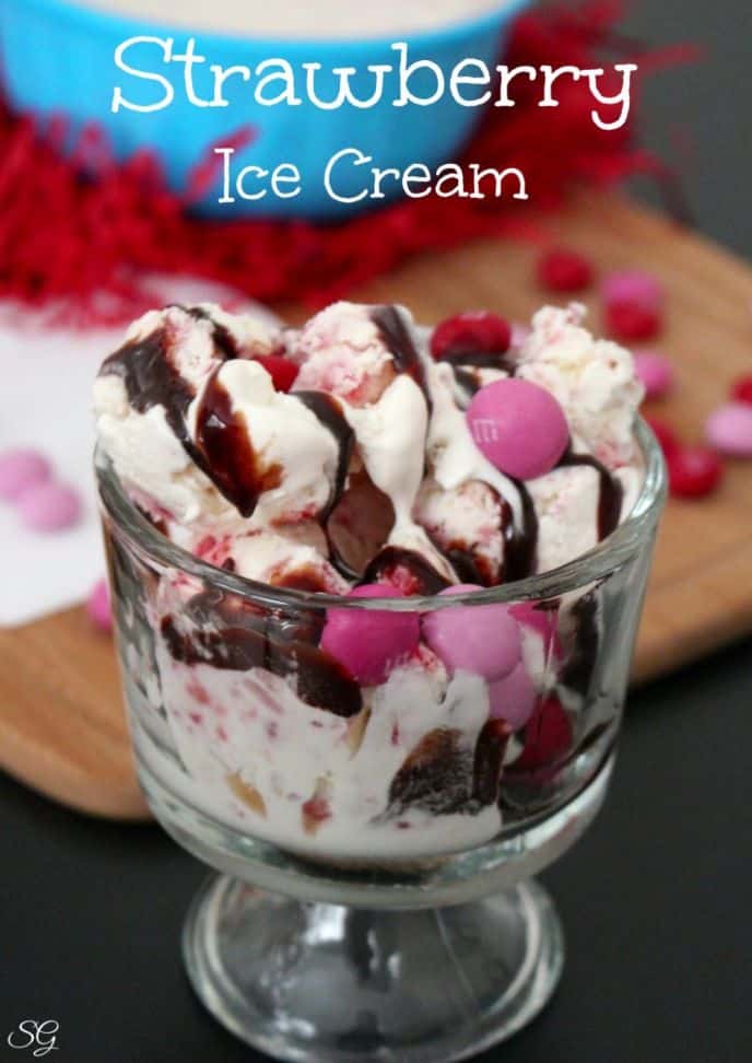 Homemade Strawberry Ice Cream Recipe Strawberry Ice Cream Recipe