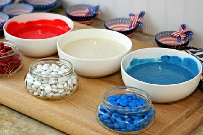 Red White and Blue Firecracker Cupcake Mix