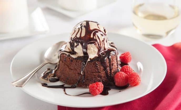 Dessert for Two: Chocolate Espresso Lava Cake