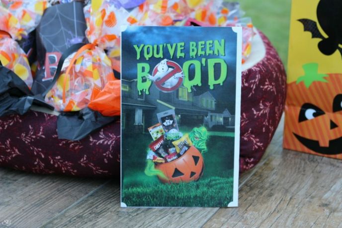 Halloween Gift, BOO it Forward Card