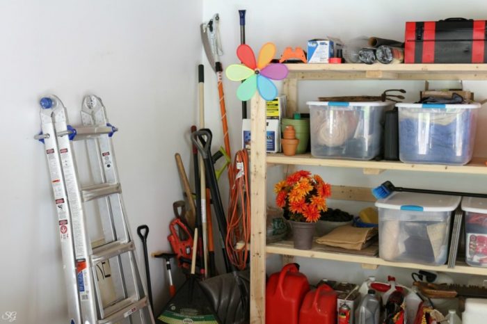 Our Rubbermaid Fast Track Garage Storage - Reveal! - Design Improvised