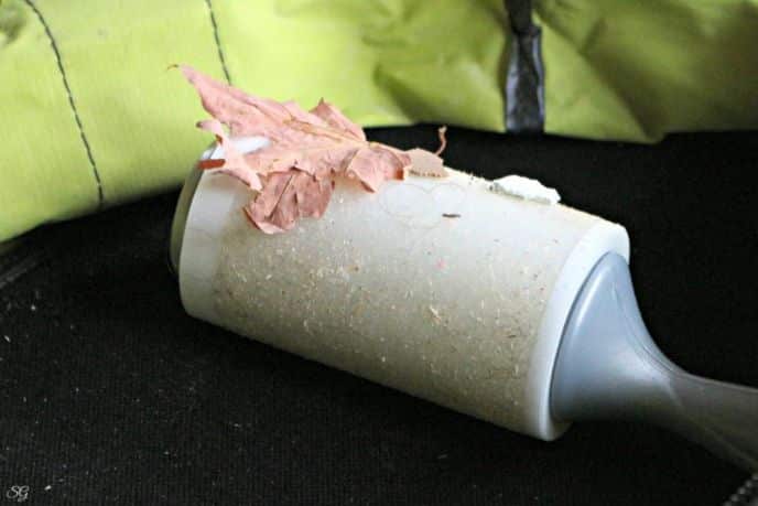 50% stickier lint roller for workshop messes