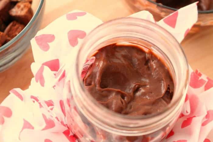 Chocolate Valentine's Day Pudding Trifles