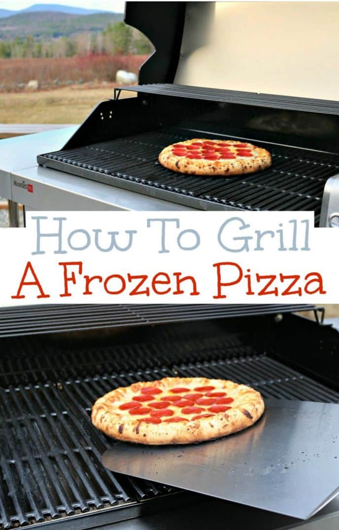 How To Grill A Frozen Pizza! Can you grill a frozen pizza? Yes! Learn how to grill a frozen pizza the EASY WAY! Follow this tutorial!