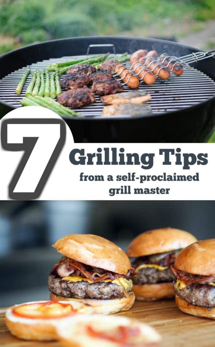 Grilling tips from a self proclaimed grill master! Use these tips to grill perfect food all year long!