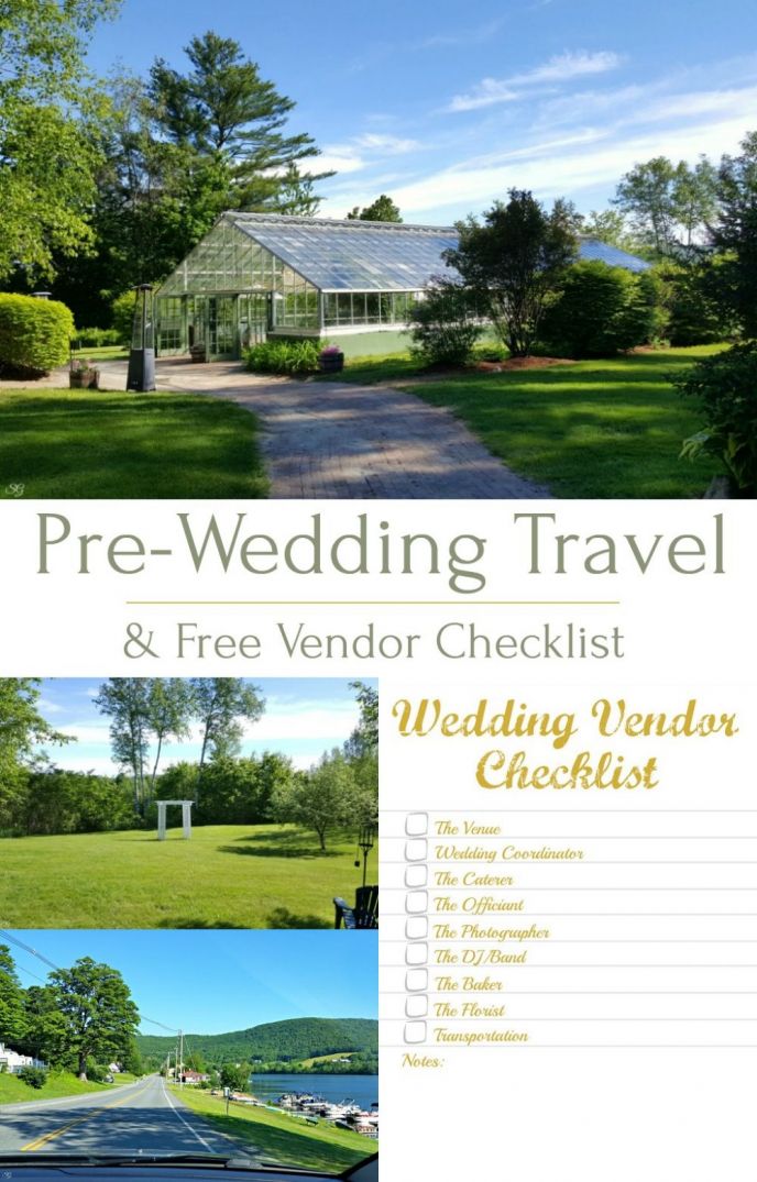 Free Wedding Vendor Checklist! Check out our free checklist for your wedding vendors and see where the road is taking us during our pre-wedding travel!
