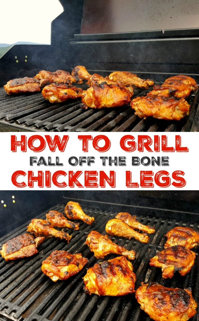 How to grill chicken legs! Learn how to grill chicken legs that fall off the bone and taste so good you'll want to cook them every night! Fire up the BBQ and lets see how to grill thighs and drumsticks! #chicken #grill #grilling #bbq #barbecue #delish #easyrecipe #delicious #yummy #nomnom #letseat #barbecue #grilled