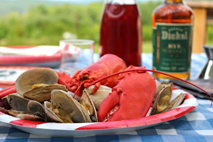 A cocktail to pair with Maine lobster and clams.