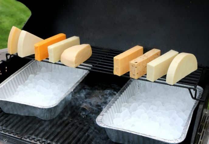Smoked Cheese On A Grill - An Easy How To Tutorial!, How to cold smoke cheese.