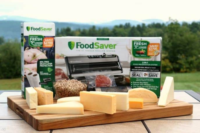 Smoked Cheese On A Grill - An Easy How To Tutorial!, Smoking cheese, using Foodsaver Vacuum Sealer System to preserve the smoke flavor and age the cheese.