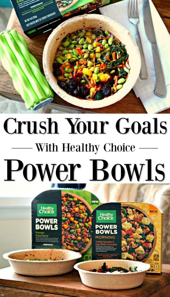 Crush Your Goals With Healthy Choice Power Bowls, These protein packed Healthy Choice Power Bowls will fuel you up and help you reach your goals! Face the day head on knowing you're ready to go! CLICK to CRUSH YOUR GOALS! #feelunstoppabowl #healthychoice #powerbowls #food #delish #yummy #eat #foodie #feedme #eat #letseat #letsdothis #goals #unstoppable #foodie #foodies #delish #yummy #nomnom