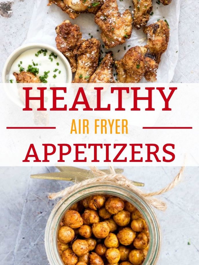Healthy Air Fryer Appetizers - Stuffed Mushrooms & More!, Air fryer recipes! Cook these delicious and healthy appetizers in your air fryer! #airfryer #recipe #recipes #cooking #homecook #chef #delish #yummy #nomnom #appetizers #eating #airfryer #recipes #chicken #chickpeas #chickenwings #food #foodie #foods #cooking #fryer #foodrecipes #friedchicken #fried #yummy #nomnom #eat #appetizer #appetizerrecipes #superbowl #football #superbowlparty #partyideas #homegating #wings #chickenwings #party