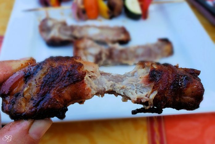 Bacon Wrapped Ribs On The Grill, Delicious bacon wrapped grilled ribs recipe #MakeEasyMoreInteresting #SimplyHatfield