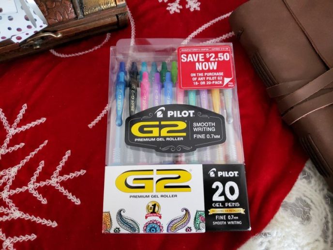 Pen Gift Wrapping Idea - Give The Gift of Writing, Pilot G2 Pen