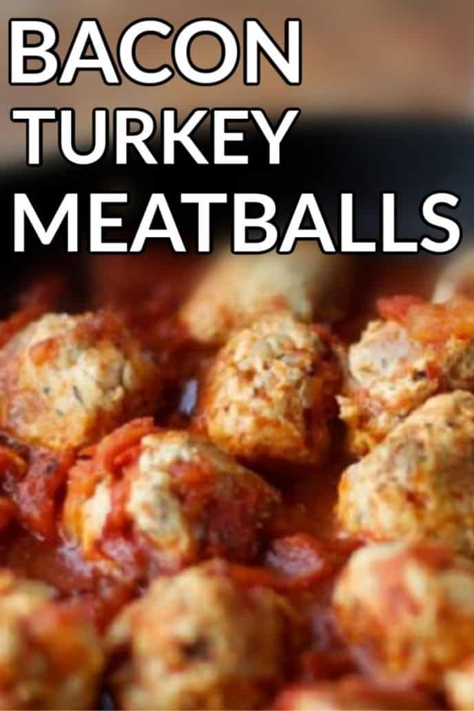 Bacon Turkey Meatballs Recipe - Delicious Easy Meatball Recipe, Super Bowl App Recipe