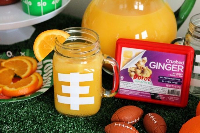Pizza Party Ideas For Game Day!, Ginger Punch - Football Party Food Ideas