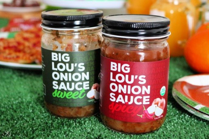 Pizza Party Ideas For Game Day!, Lou's Big Onion Sauce for Pizzas