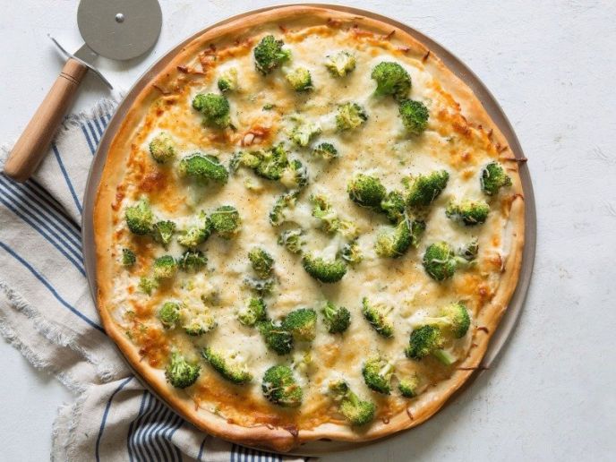 Broccoli Alfredo Pizza Recipe