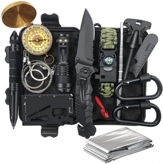 Valentine's Day Gift Ideas Outdoor survival kit Valentines Day gift for him
