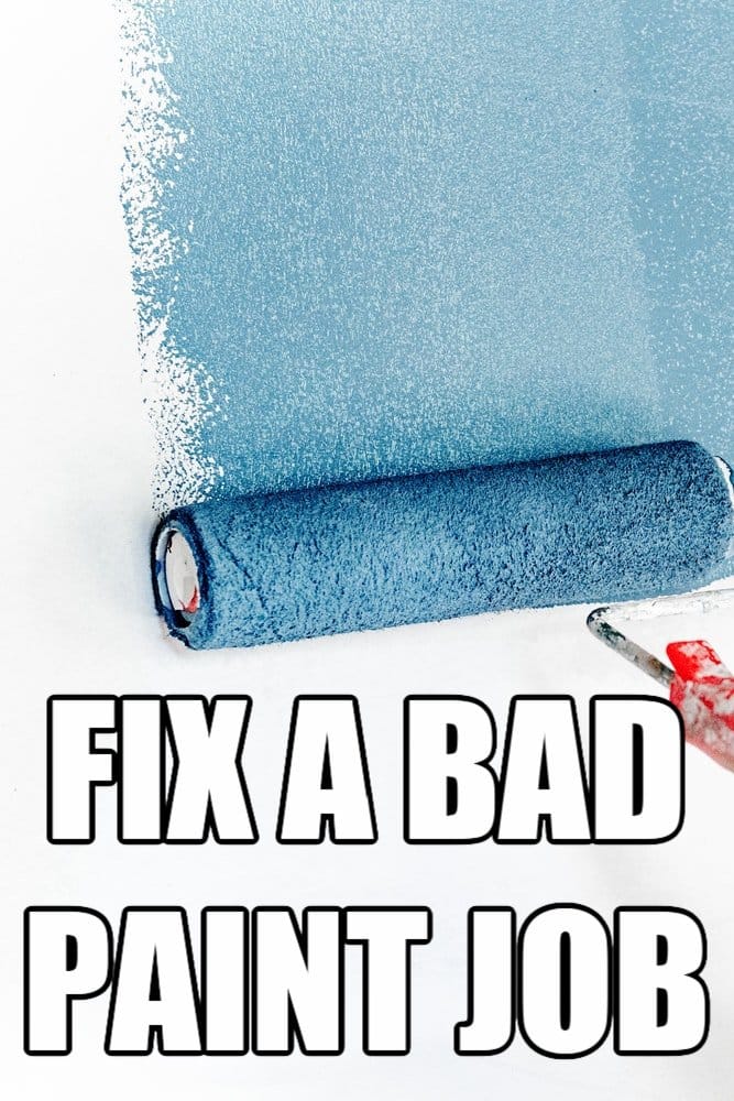 Fix Paint Drips, Bubbles, and Roller Marks How to fix a bad paint job