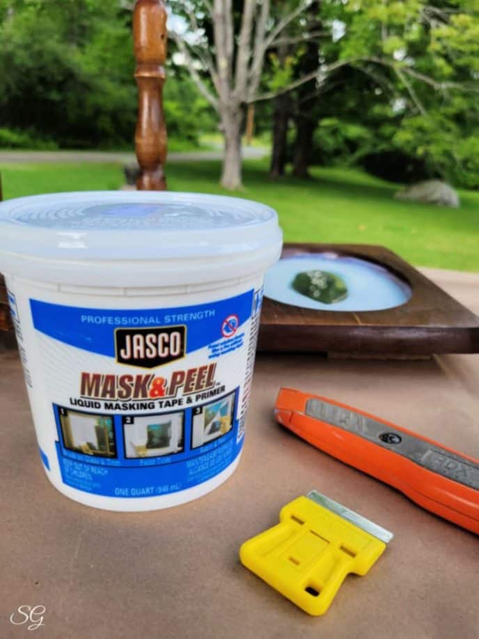 Painting A Mirror Frame