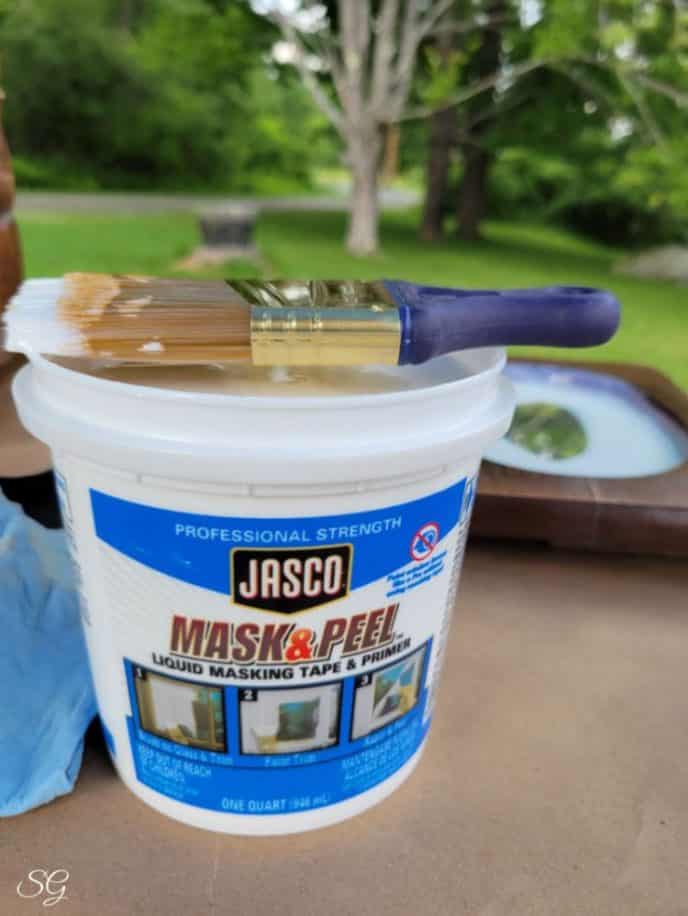 Painting A Mirror Frame