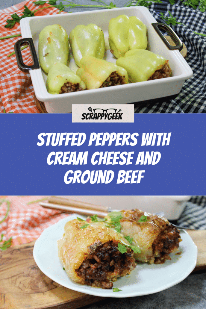 Stuffed Peppers with Cream Cheese and Ground Beef Recipe