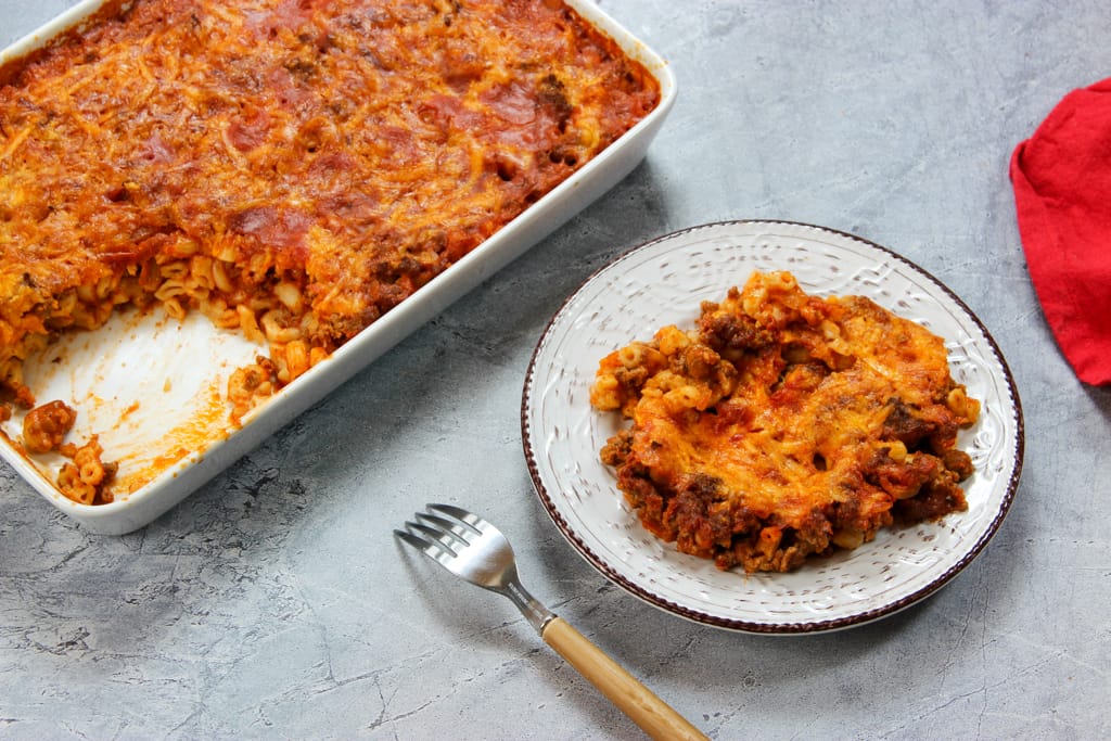 Yummy Cheeseburger Casserole