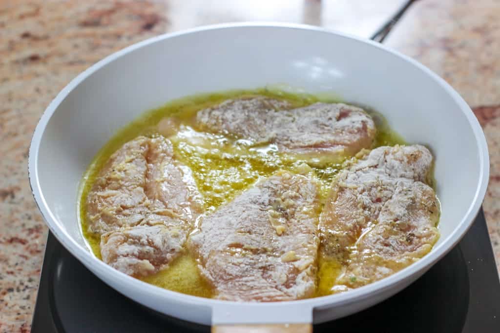 chicken fillets step1