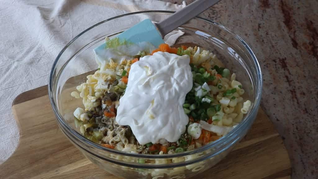 Making Perfect Macaroni Salad