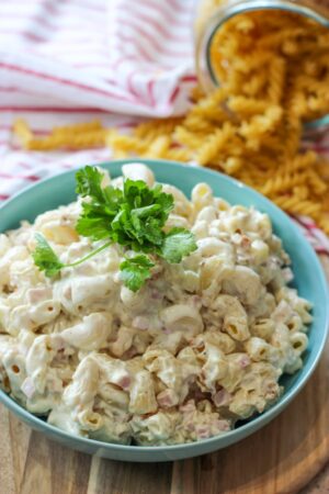 Cheesy and Creamy Macaroni Salad poster