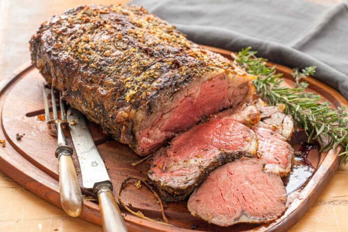 Herb-Crusted Prime Rib