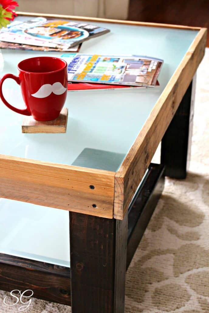 DIY Upcycled Coffee Table