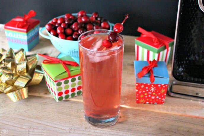 Rudolph's Red Nose Mixed Drink