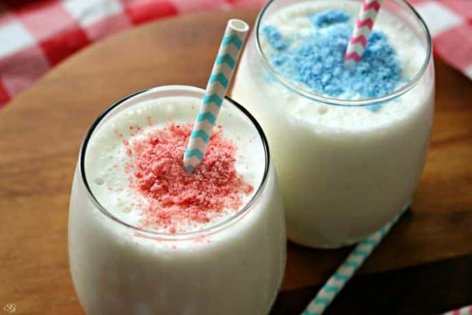 Skittles Frozen Milk Punch Recipe
