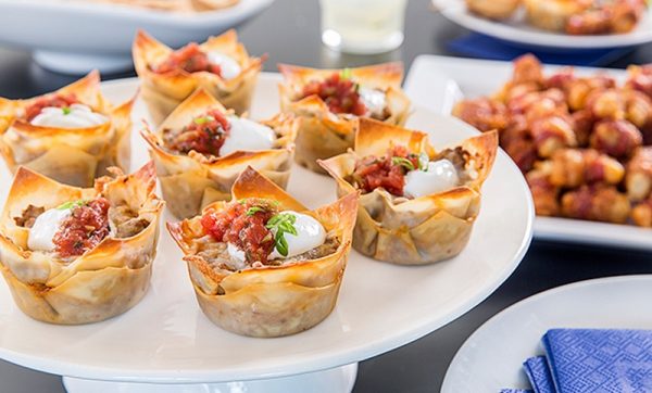 Taco Cup Appetizers | Scrappy Geek