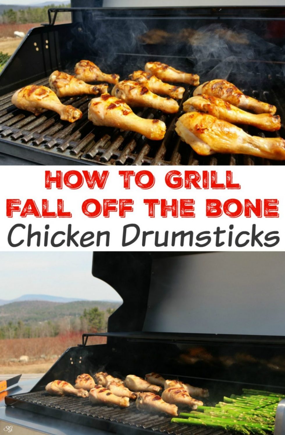 Grill Chicken Drumsticks Scrappy Geek