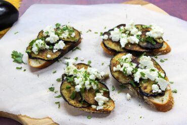 Eggplant Toast